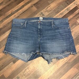 Women’s J. Crew Frayed Edge Denim Shorts
